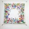 Gucci Floral Reversible 18-Momme Silk Twill Square Scarf - 90 x 90 cm - SGC2511