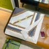 Gucci Reversible 18-Momme Silk Twill Square Scarf - 90 x 90 cm - SGC2610 - Ref. SCGUCCI0045