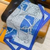Louis Vuitton Reversible Silk Twill Scarf - 90 x 90 cm