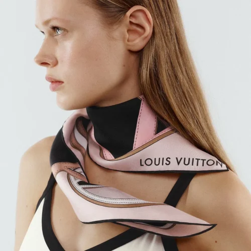 Louis Vuitton Reversible Silk Twill Scarf - 90 x 90 cm