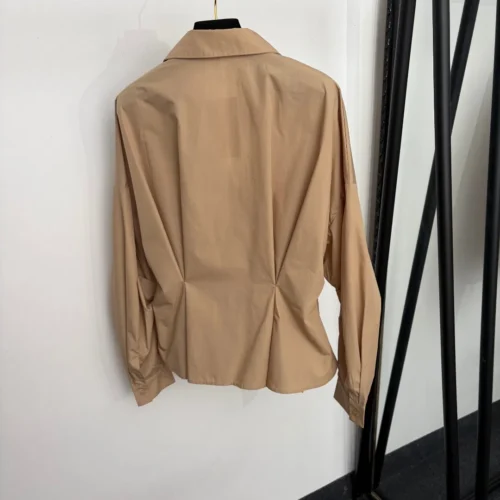 Alaïa Women's Long-Sleeve Pleated Pleated Apparel - Ref. WCALAIA0001