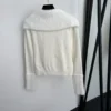 Balmain Women's Long-Sleeve Collared Double-Breasted Cardigan - Ref. WCBALMAIN0003
