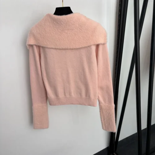 Balmain Women's Long-Sleeve Collared Double-Breasted Cardigan - Ref. WCBALMAIN0003