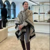 Burberry Women's Jacquard Reversible Wool Cardigan - Ref. WCBURBERRY0066