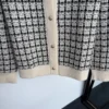 Chanel Women's Check-Pattern Color-Block Wool Cardigan - Ref. WCCHANEL0094