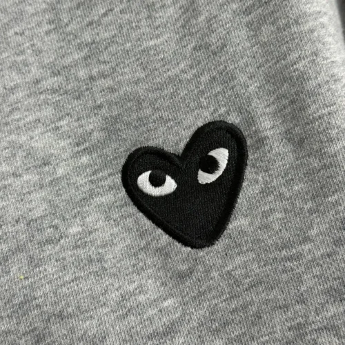Women's Grey Long-Sleeve Embroidered Sweatshirt